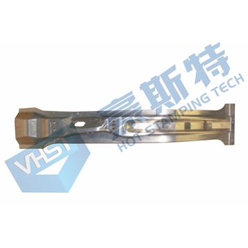 7075-鋁合金B(yǎng)柱零件--B切邊沖孔后